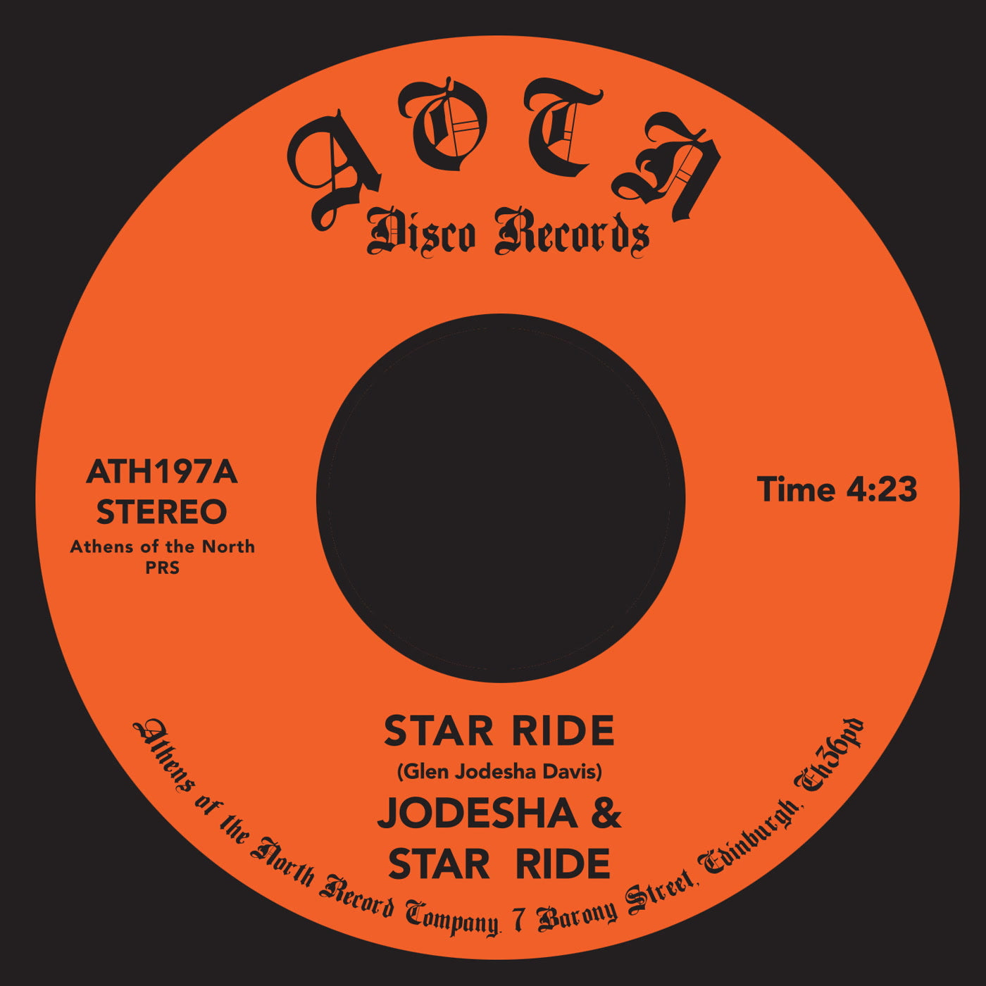 Jodesha & Star Ride - Star Ride (7")