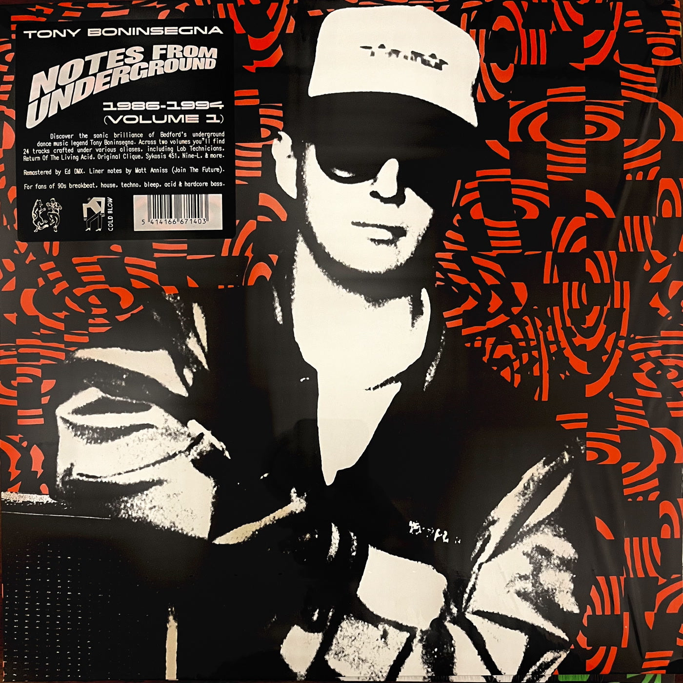 Tony Boninsegna - Notes From Underground 1986-1994 Vol. 1 (LP)