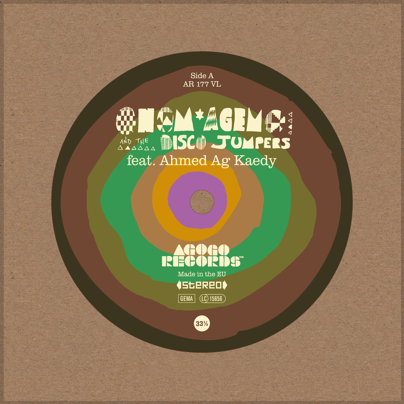 Onom Agemo & The Disco Jumpers - Common Stars (7")