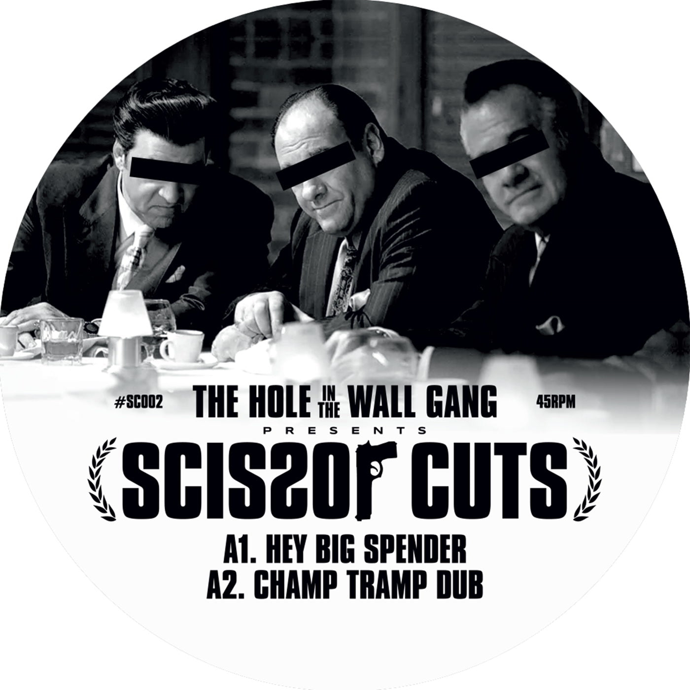 The Hole In The Wall Gang - Scissor Cuts Vol.2 (7")