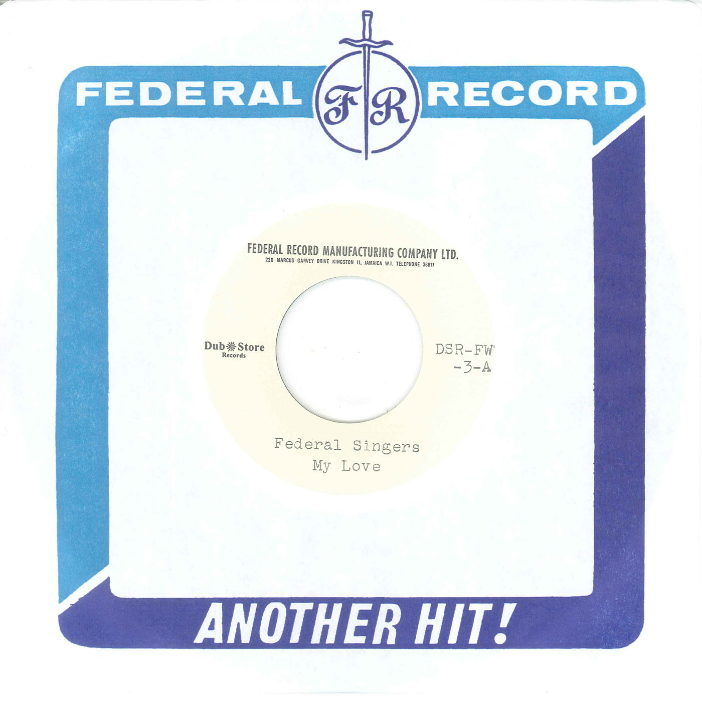 Federal Singers - My Love (7")