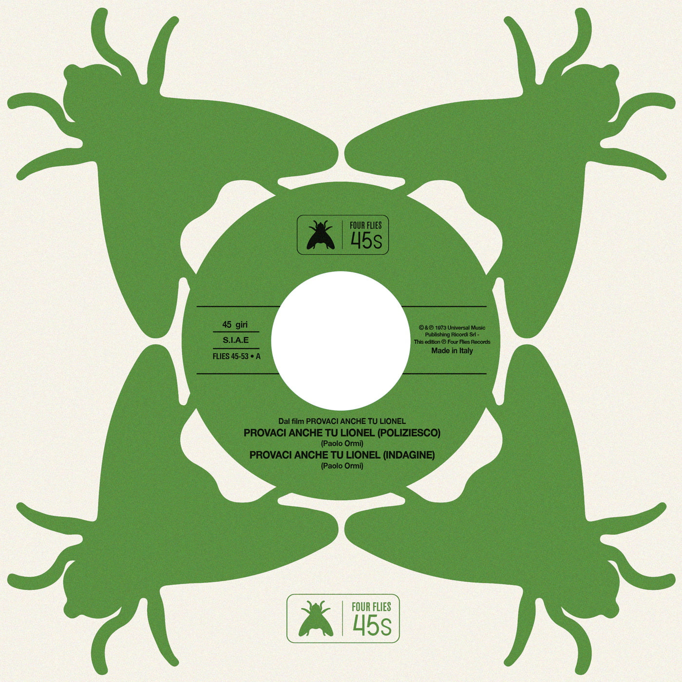 Paolo Ormi - Provaci Anche Tu Lionel (7")