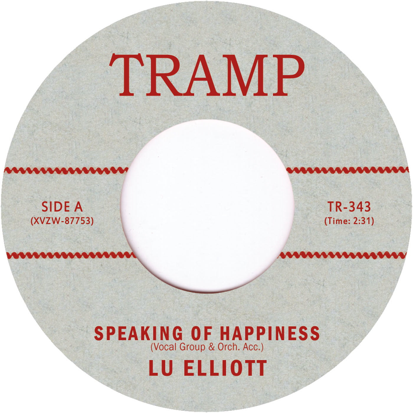 Lu Elliott - Speaking Of Happiness (7")