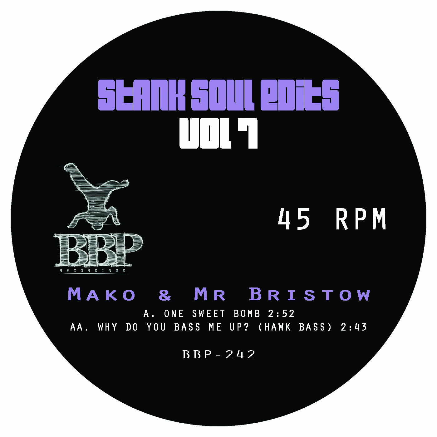 Mako & Mr Bristow - Stank Soul Edits Vol. 7 (7")