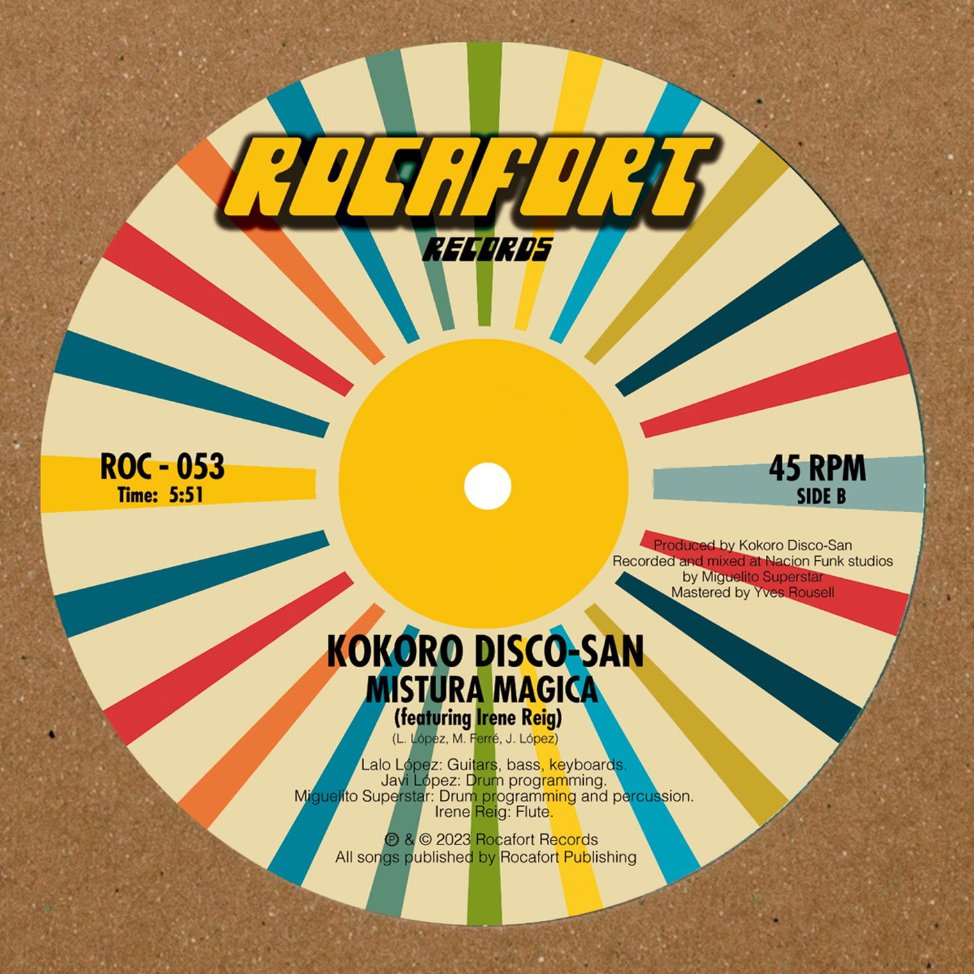 Kokoro Disco-San - The Brightest Light / Mistura Magica (12")