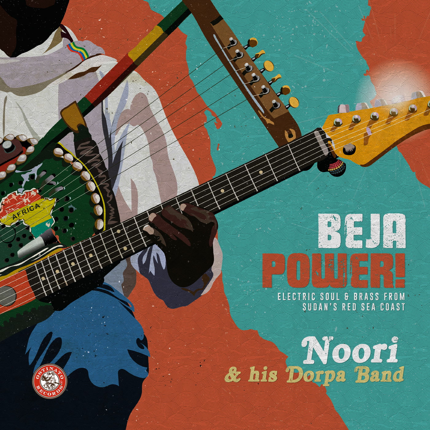 Noori & His Dorpa Band - Beja Power! Electric Soul & Brass from Sudan's Red Sea Coast (LP)