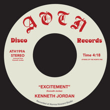 Kenneth Jordan - Excitement (7")