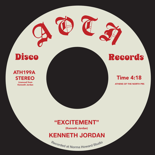 Kenneth Jordan - Excitement (7")