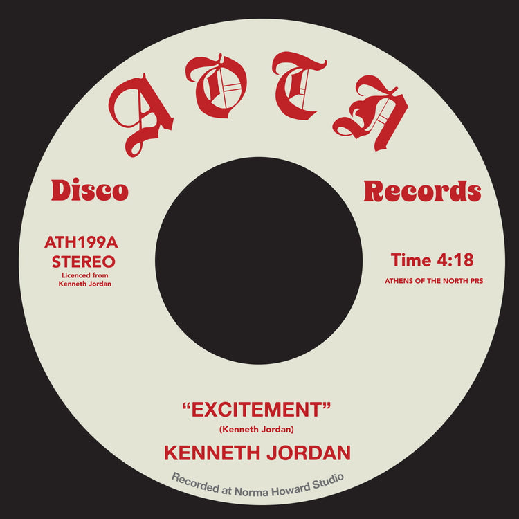 Kenneth Jordan - Excitement (7")