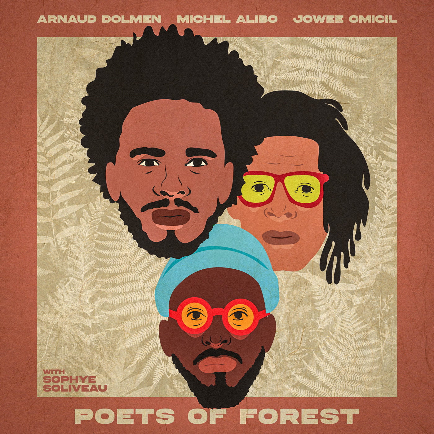 Arnaud Dolmen Michel Alibo & Jowee Omicil - Poets of Forest (CD)
