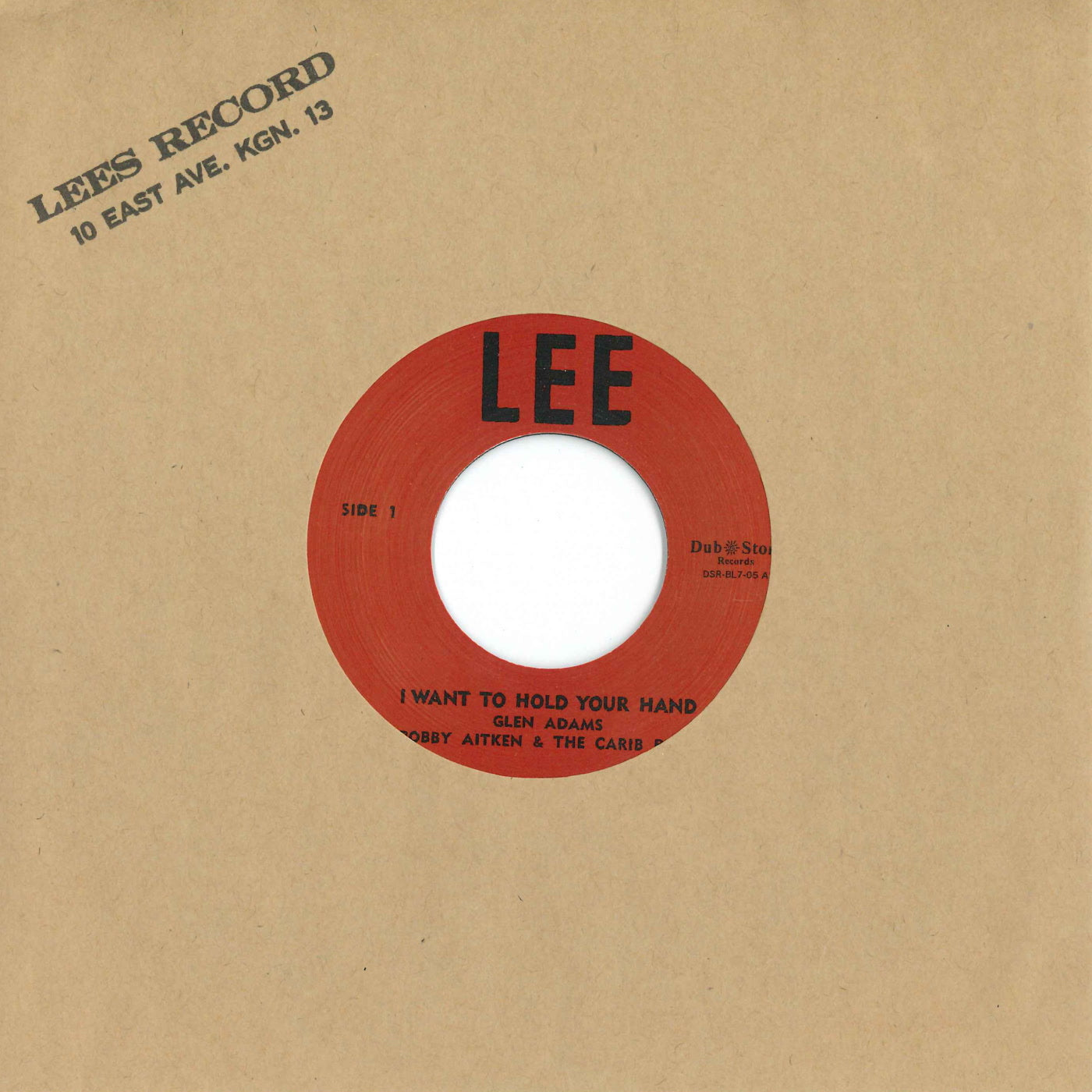 Glen Adams & Ann Reid - I Want To Hold Your Hand / Remember Me (7")