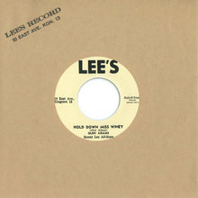 Glen Adams - Hold Down Miss Winey / I Remember (7")
