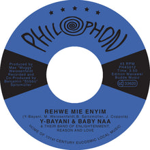 Y-Bayani and Baby Naa & their Band of Enlightenment Reason and Love - Rehwe Mie Enyim (7")