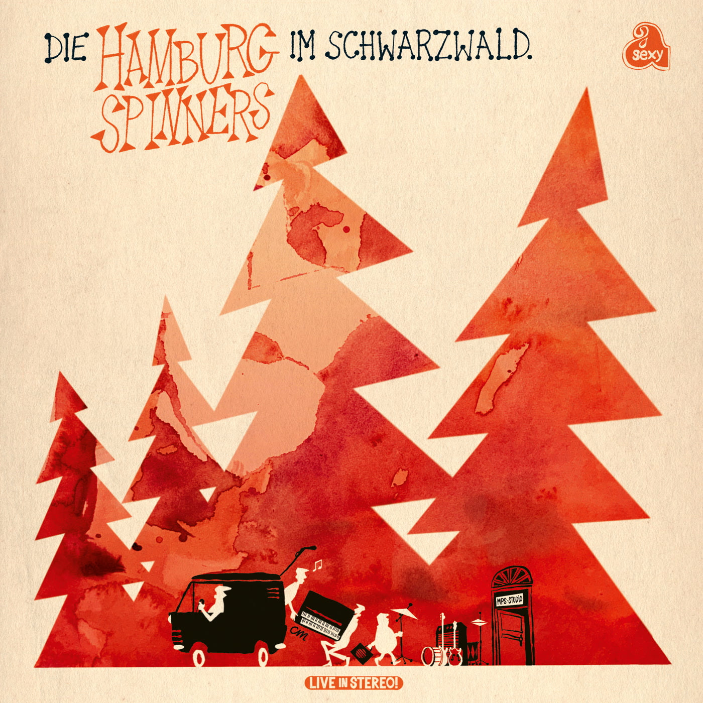 Hamburg Spinners - Im Schwarzwald (LP)