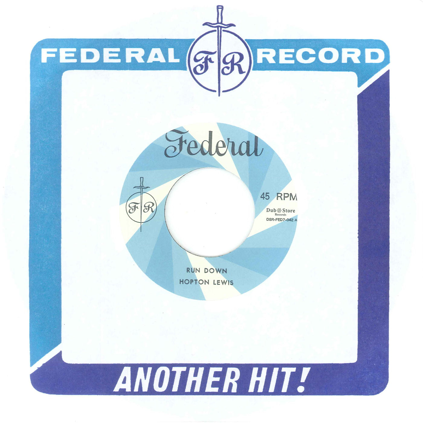 Hopeton Lewis & Lynn Taitt & The Jets - Run Down (7")