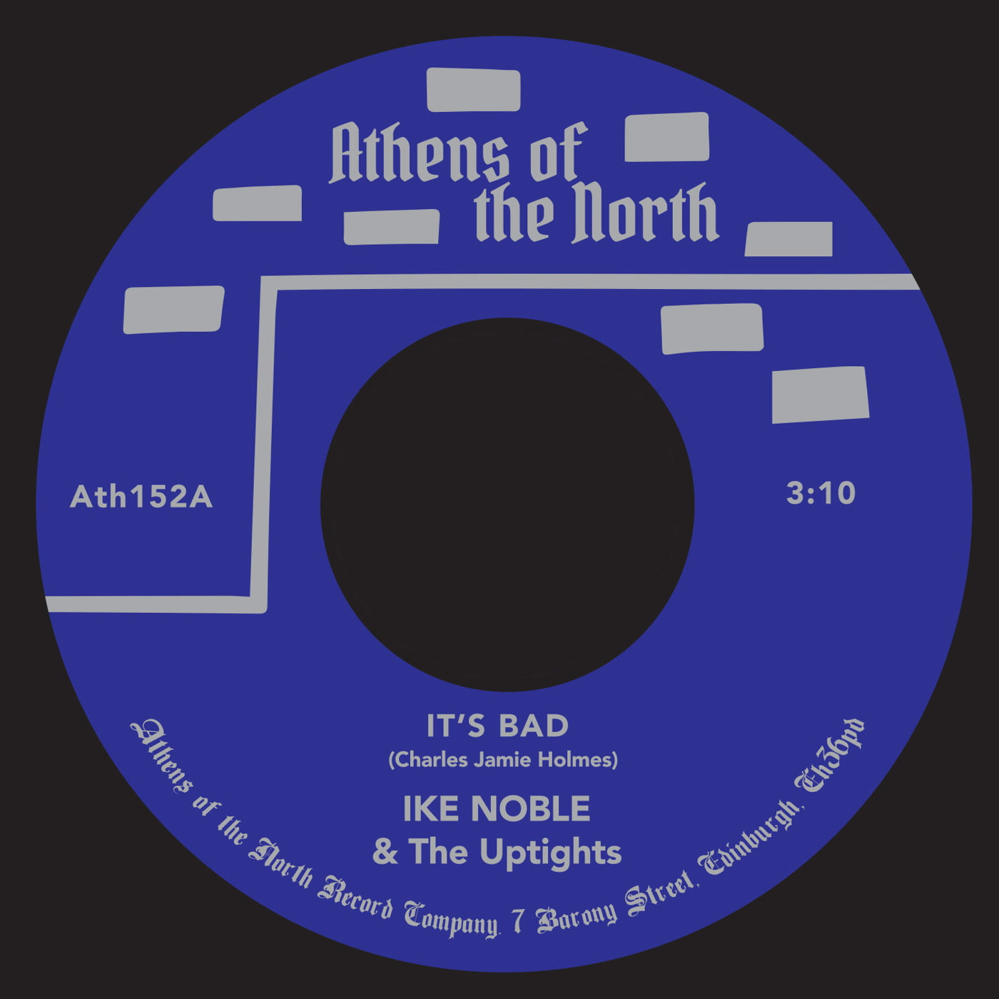 Ike Noble & The Uptights - It's Bad (7")