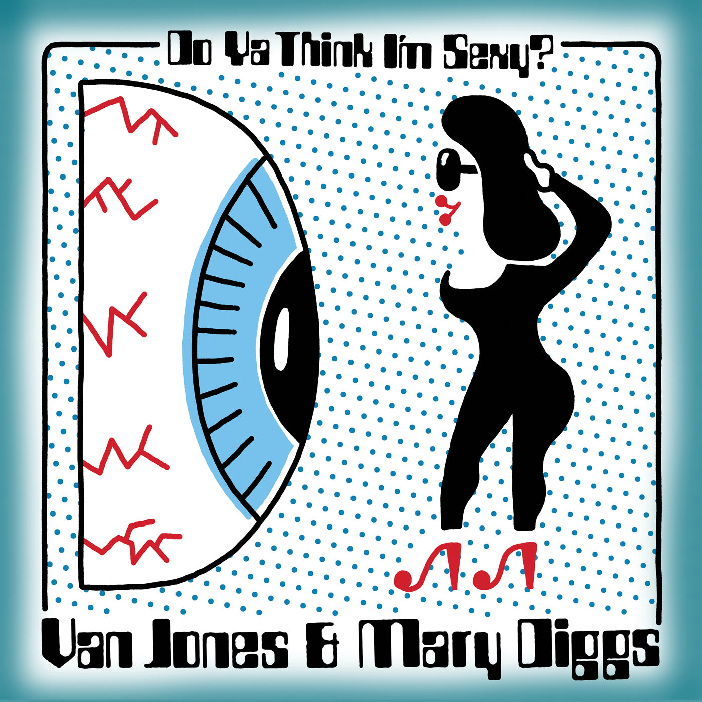 Van Jones & Mary Diggs - Do Ya Think I'm Sexy? / Hypnotized (7")