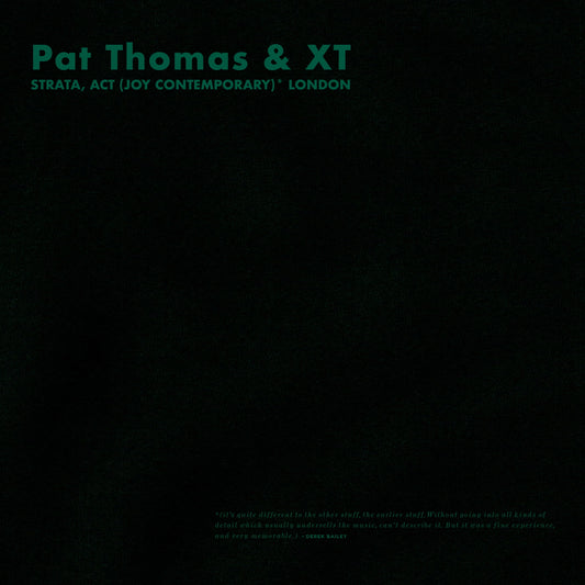 Pat Thomas & XT - Strata, Act (Joy Contemporary)* London (LP)