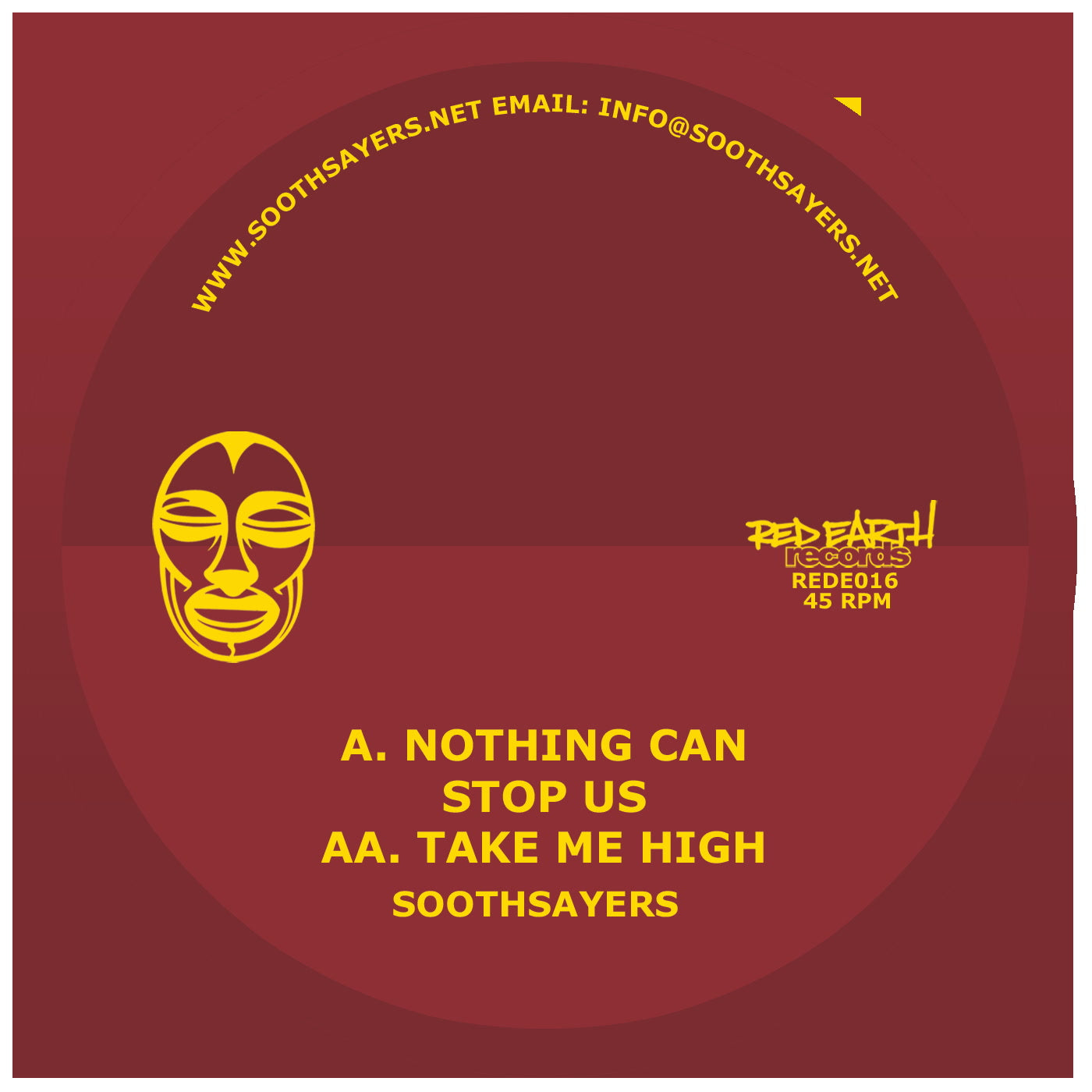 Soothsayers - Nothing Can Stop Us / Take Me High (7")