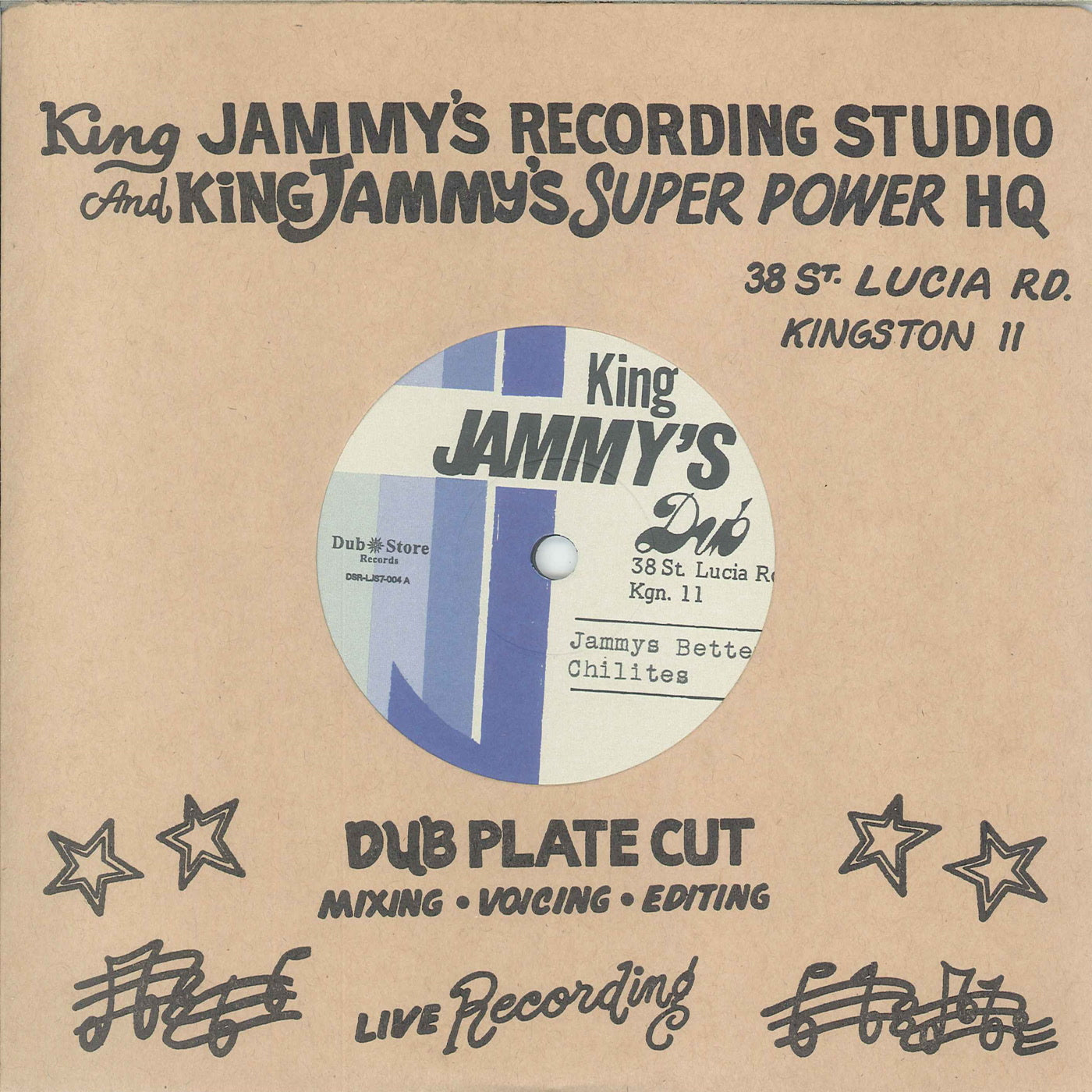 Chilites & Pad Anthony - Jammys Better / Caan Make We Run Away (7")