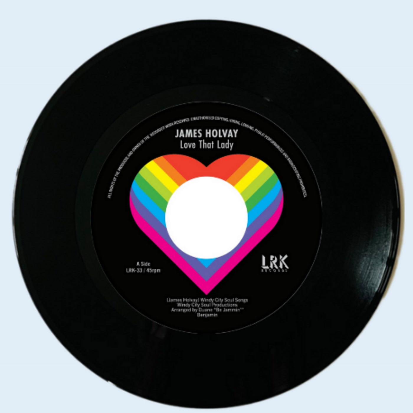 James Holvay - Love That Lady / Don't Take Your Love (7")