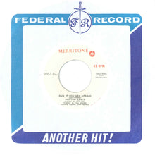 Hopeton Lewis - Run If You Are Afraid (7")