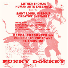 Luther Thomas Human Arts Ensemble - Funky Donkey Vol.1 (LP)
