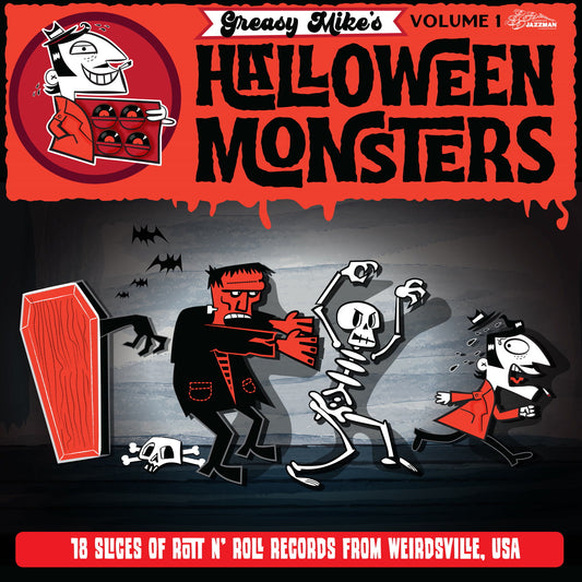 Various Artists - Greasy Mike's Halloween Monsters (LP)