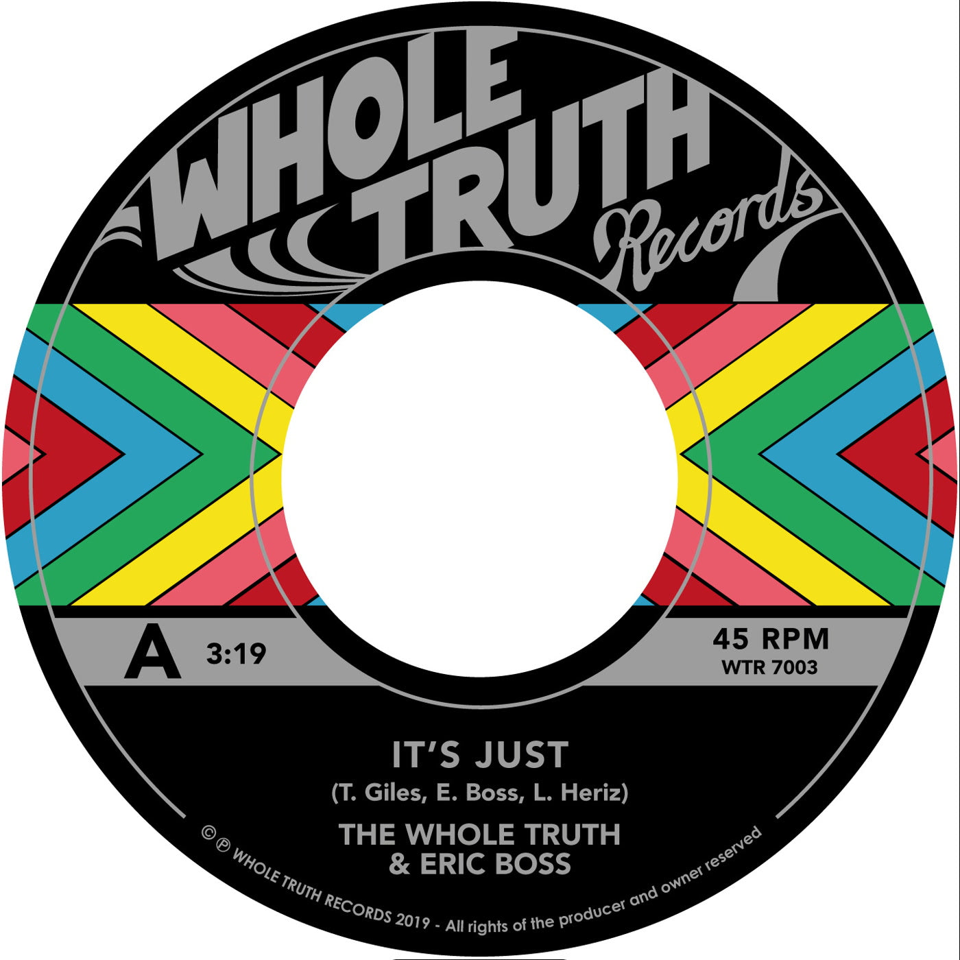 The Whole Truth - It's Just... (7")