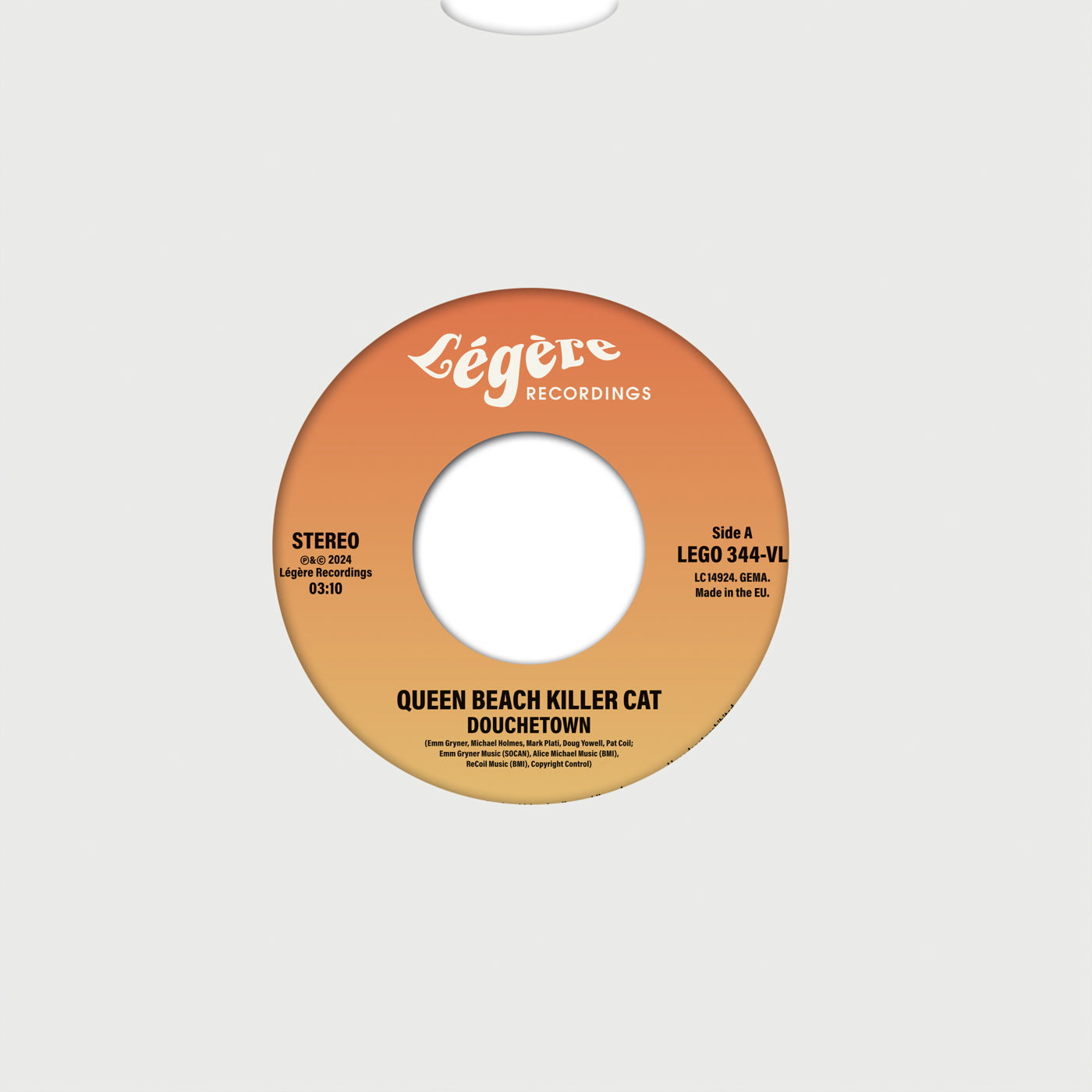 Queen Beach Killer Cat & Page 99 - Douchetown / Why Can't This Be Love (7")