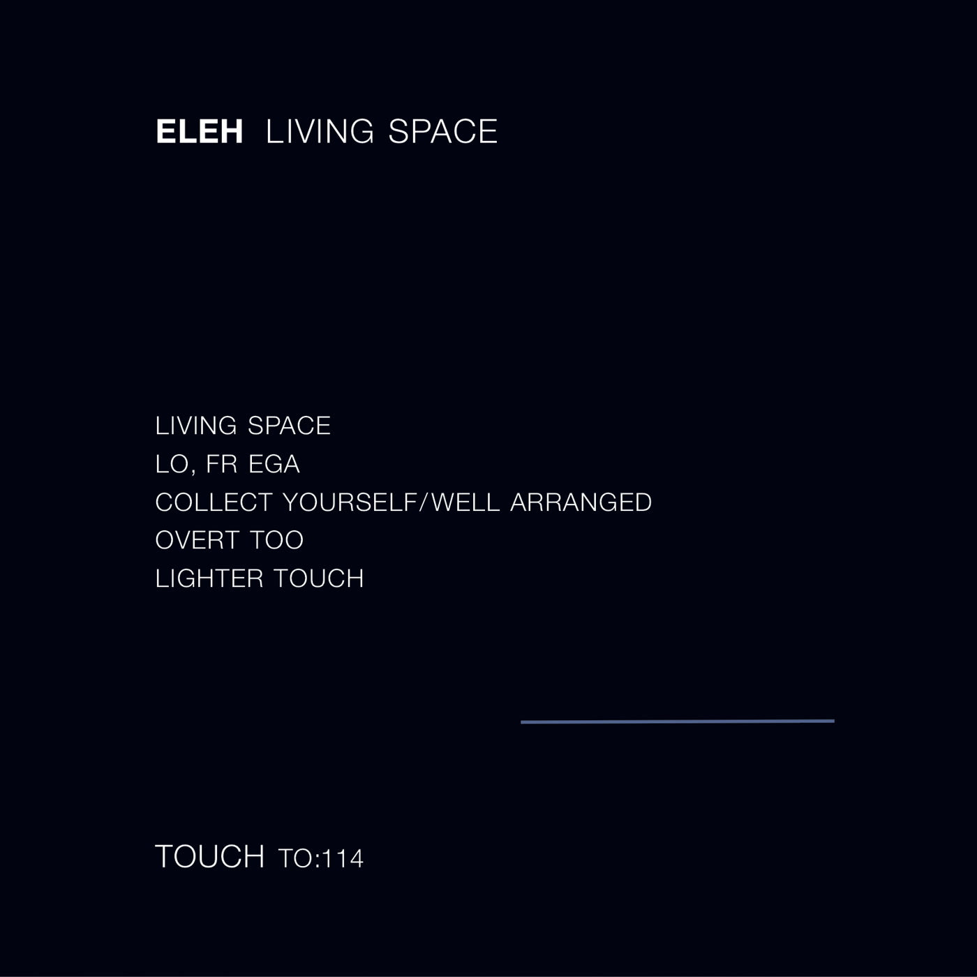 ELEH - Living Space (LP)