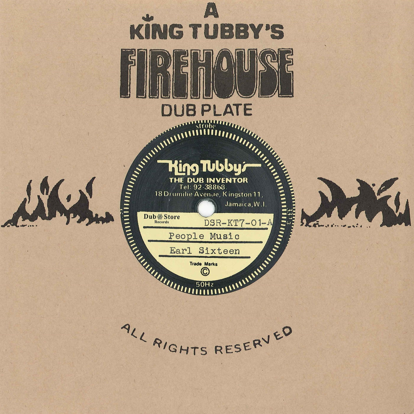 Earl Sixteen & King Tubby - People Music / Conquering Lion (7")