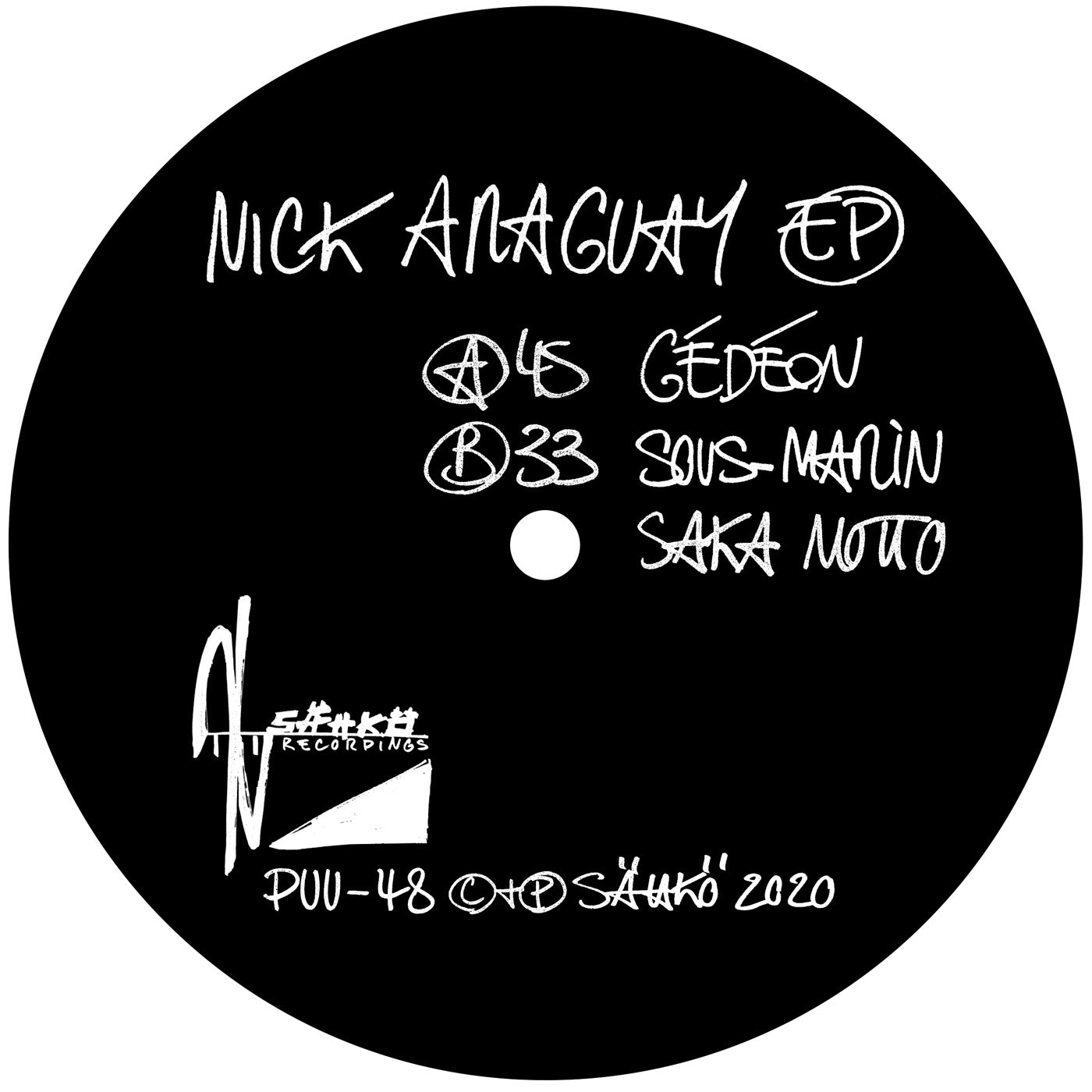 Nick Araguay - EP (12")