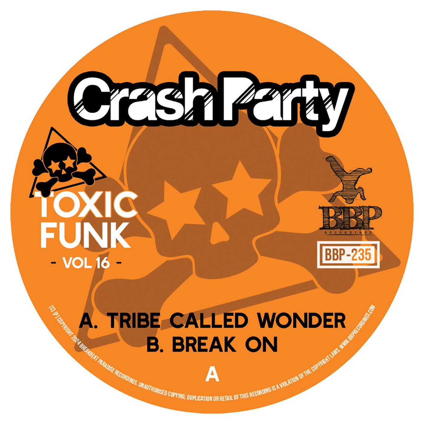 Crash Party - Toxic Funk Vol. 16 (7")