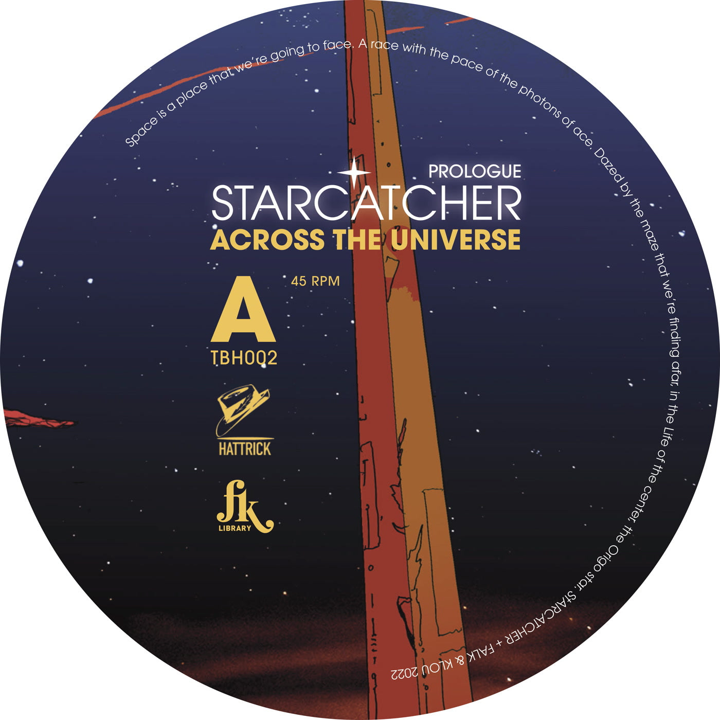 Falk & Klou - Across the Universe (Prologue) (7")