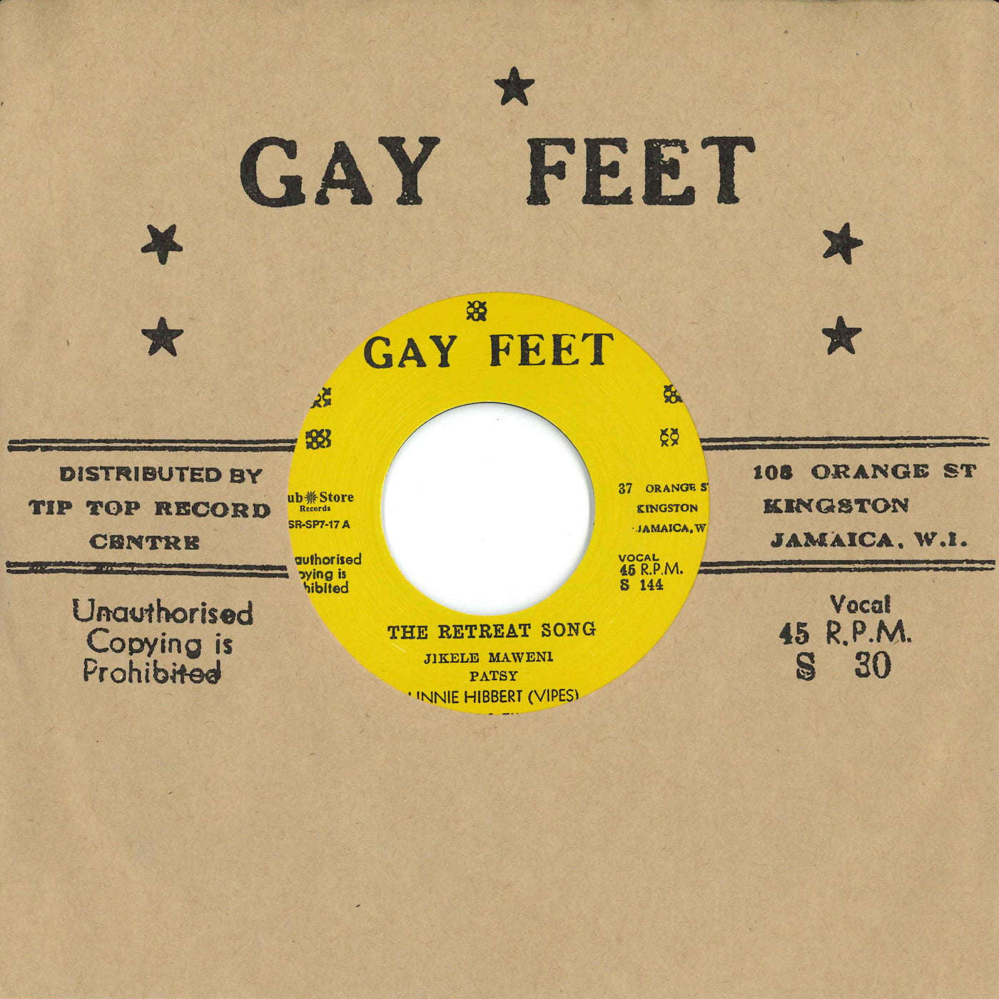 Patsy Millicent Todd, Leslie Butler & Count Ossie - The Retreat Song / The Call of the Drums Rhythm 1 (7")