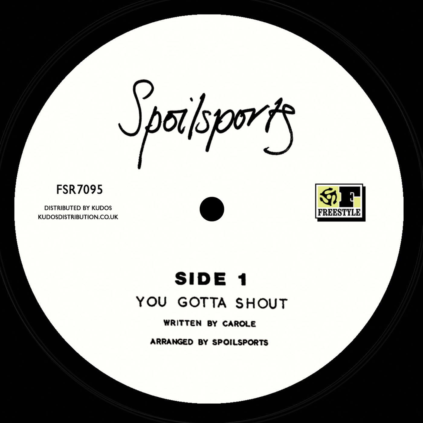 Spoilsports - You Gotta Shout / Love and Romance (7")