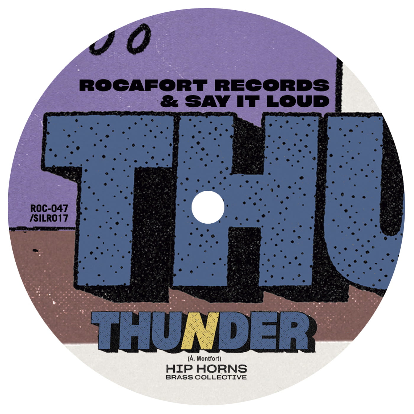 Hip Horns Brass Collective - "Thunder" b/w "Marathon Runner (Street Version) (7")