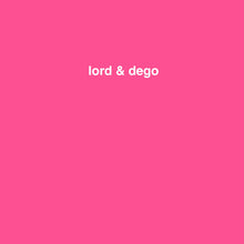 Lord & Dego - Lord & dego (12")