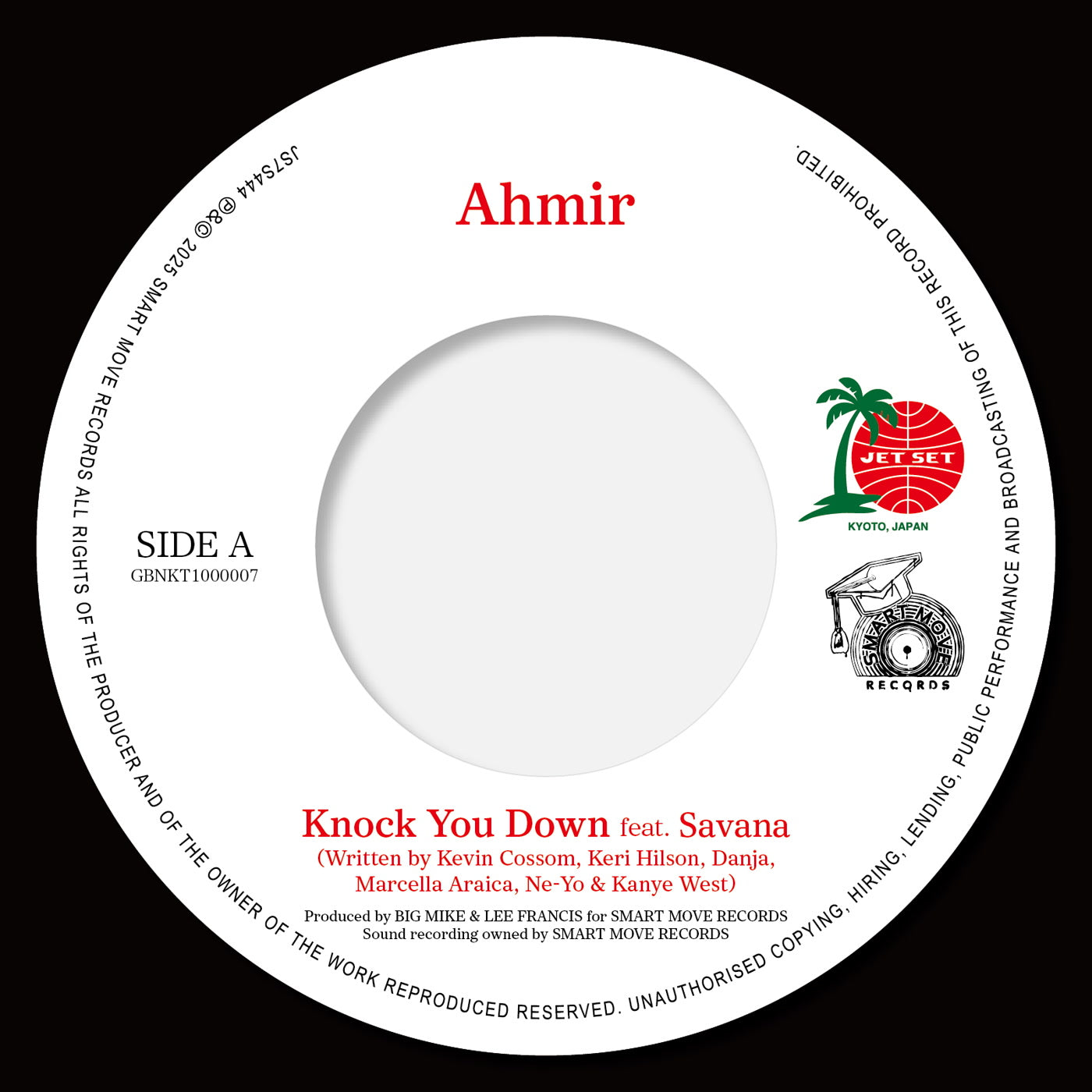 Ahmir & Lee Francis - Knock You Down / So Sick (7")