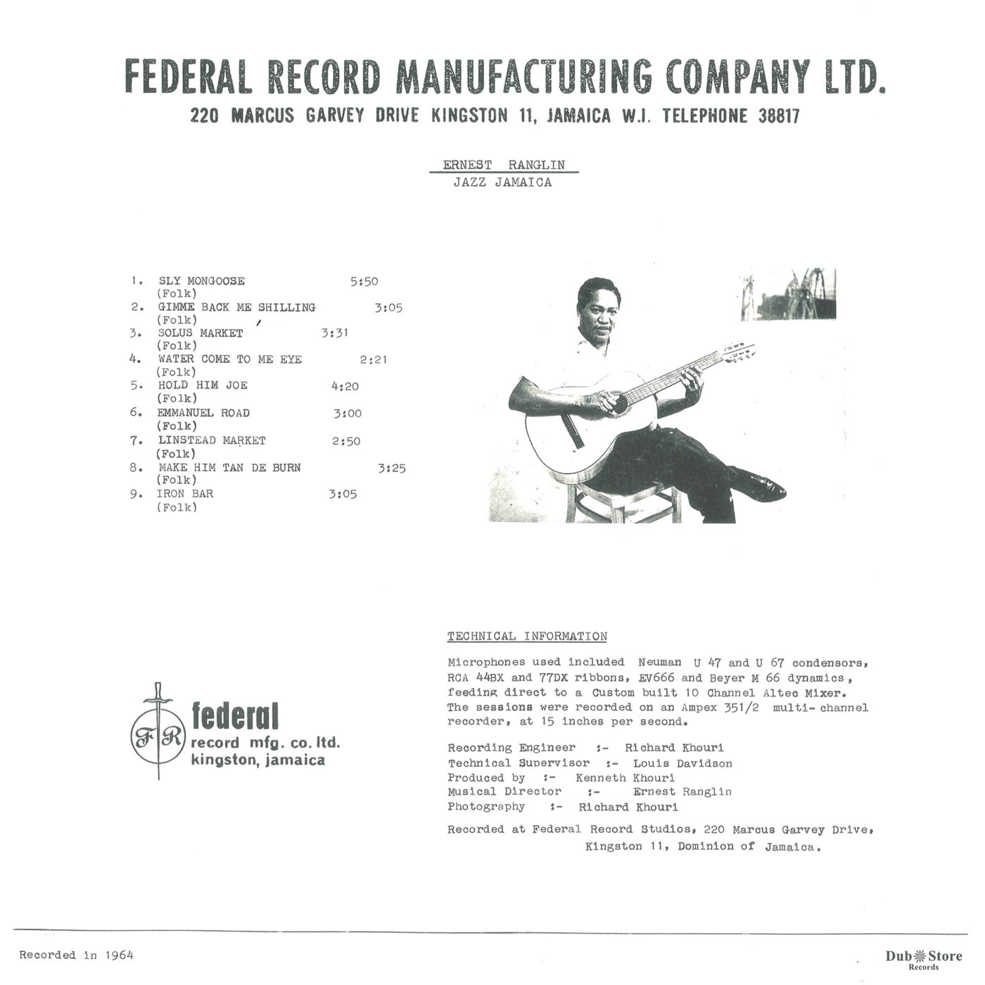 Ernest Ranglin - Jazz Jamaica (CD)