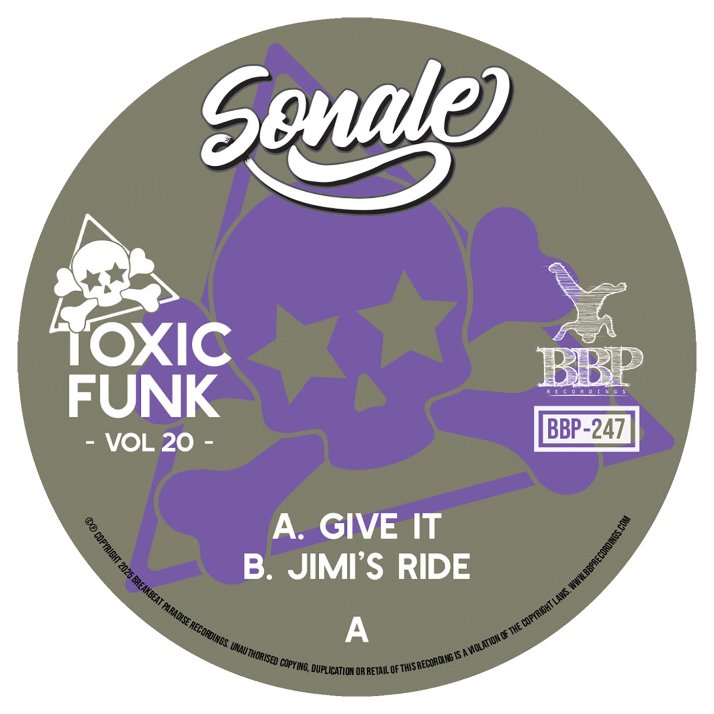 Sonale - Toxic Funk Vol. 20 (7")