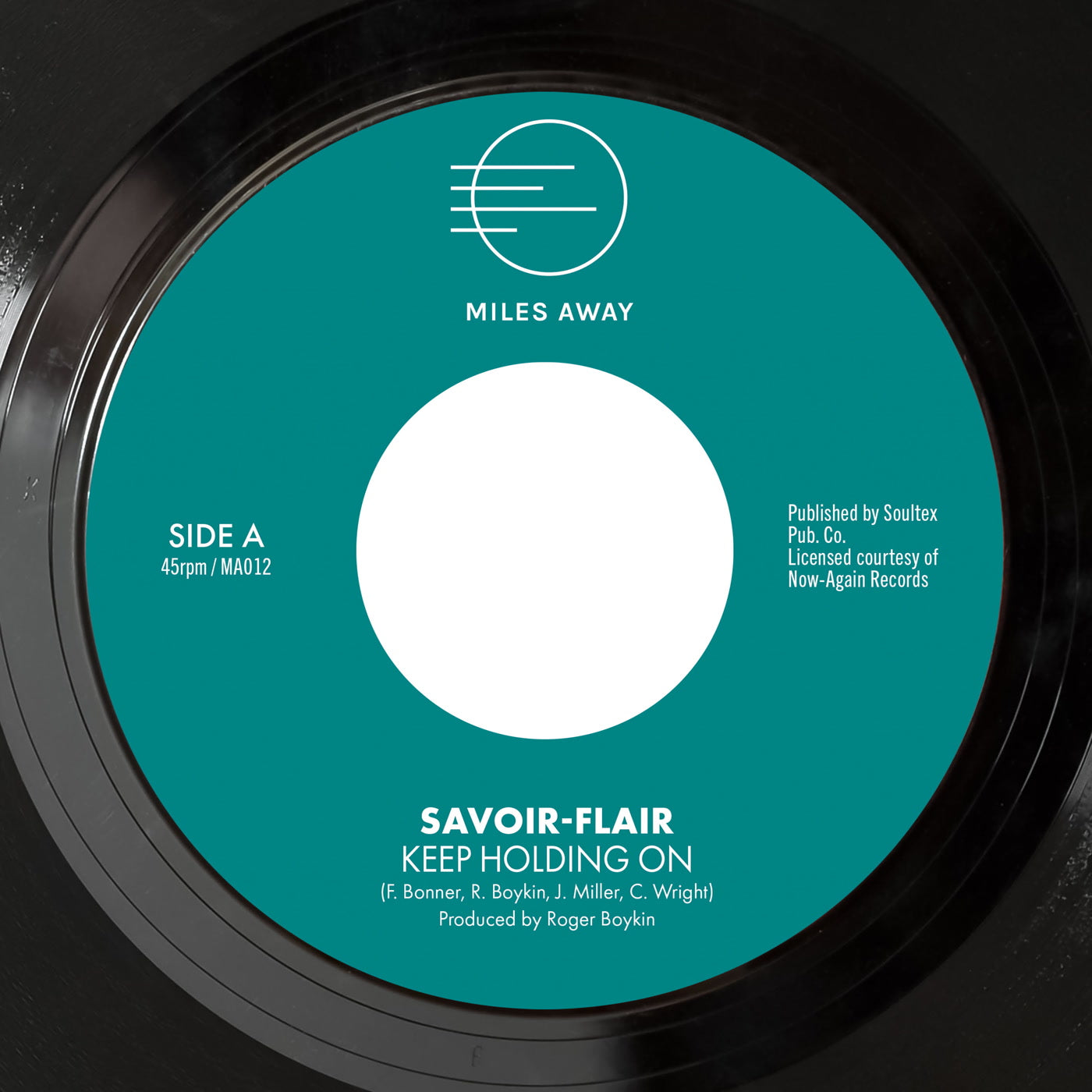 Savoir-Flair - Keep Holding On / You're The Best (7")