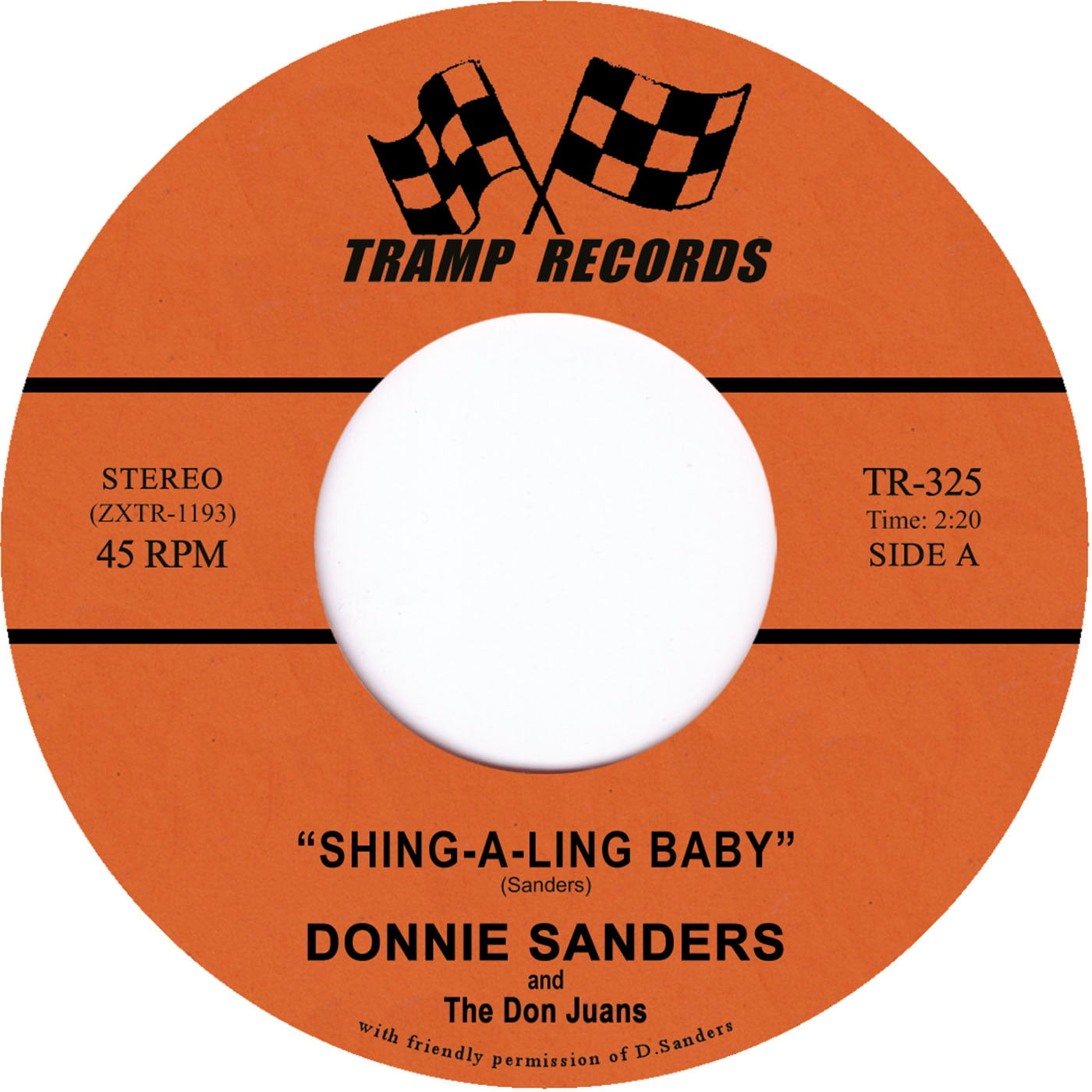 Donnie Sanders - Shing A Ling Baby (7")
