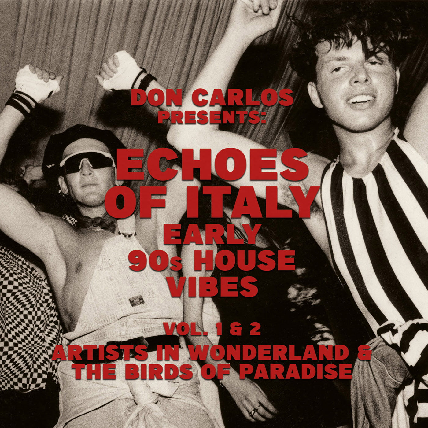 Various Artists - Echoes Of Italy - Early 90s House Vibes Vol.1 & 2 – Artists in Wonderland / The Birds Of Paradise (CD)