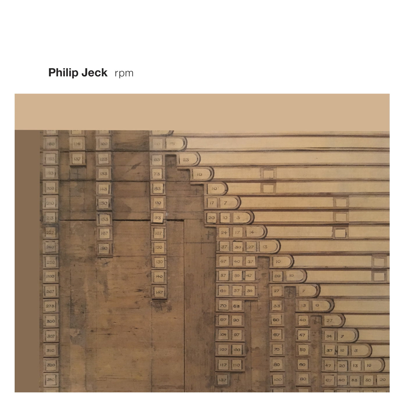 Philip Jeck - rpm (CD)