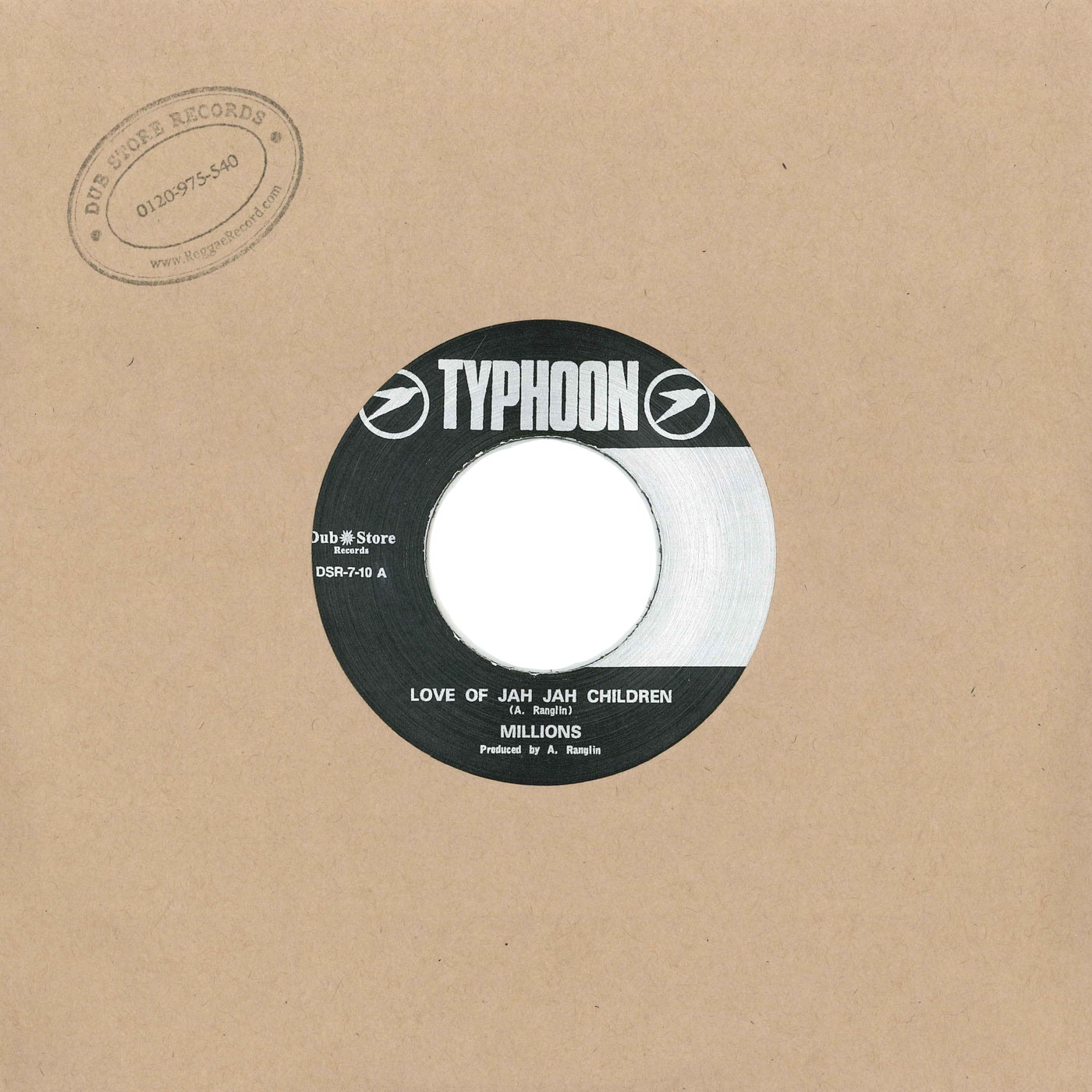 Millions & GGs All Stars - Love of Jah Jah Children (7")