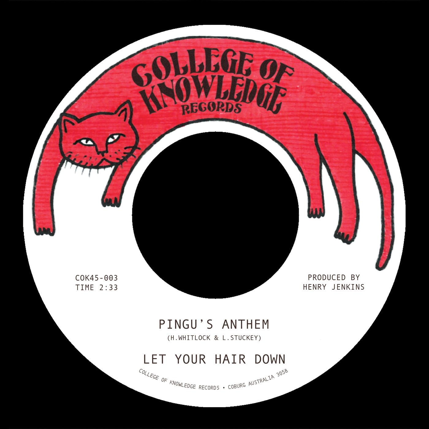 Let Your Hair Down - Pingu's Anthem b/w Gronk (7")