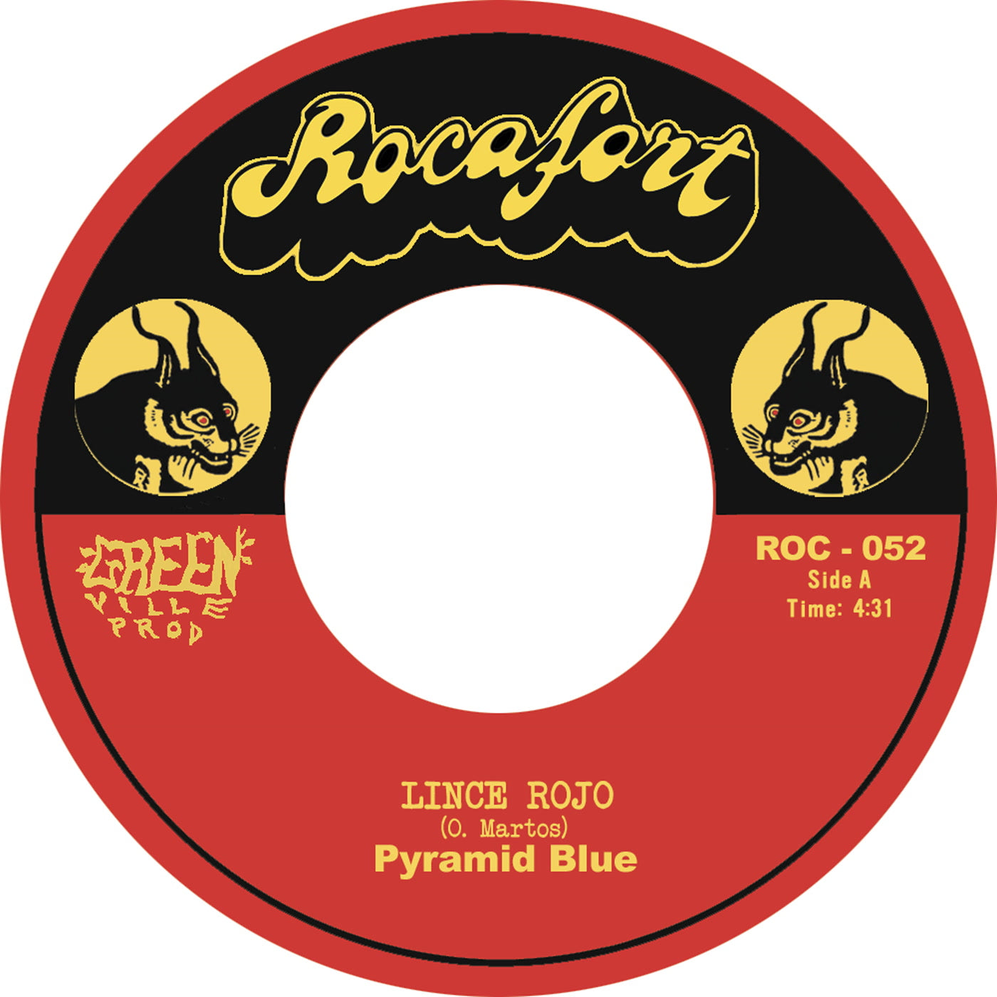 Pyramid Blue - Lince Rojo / Doctor One (7")