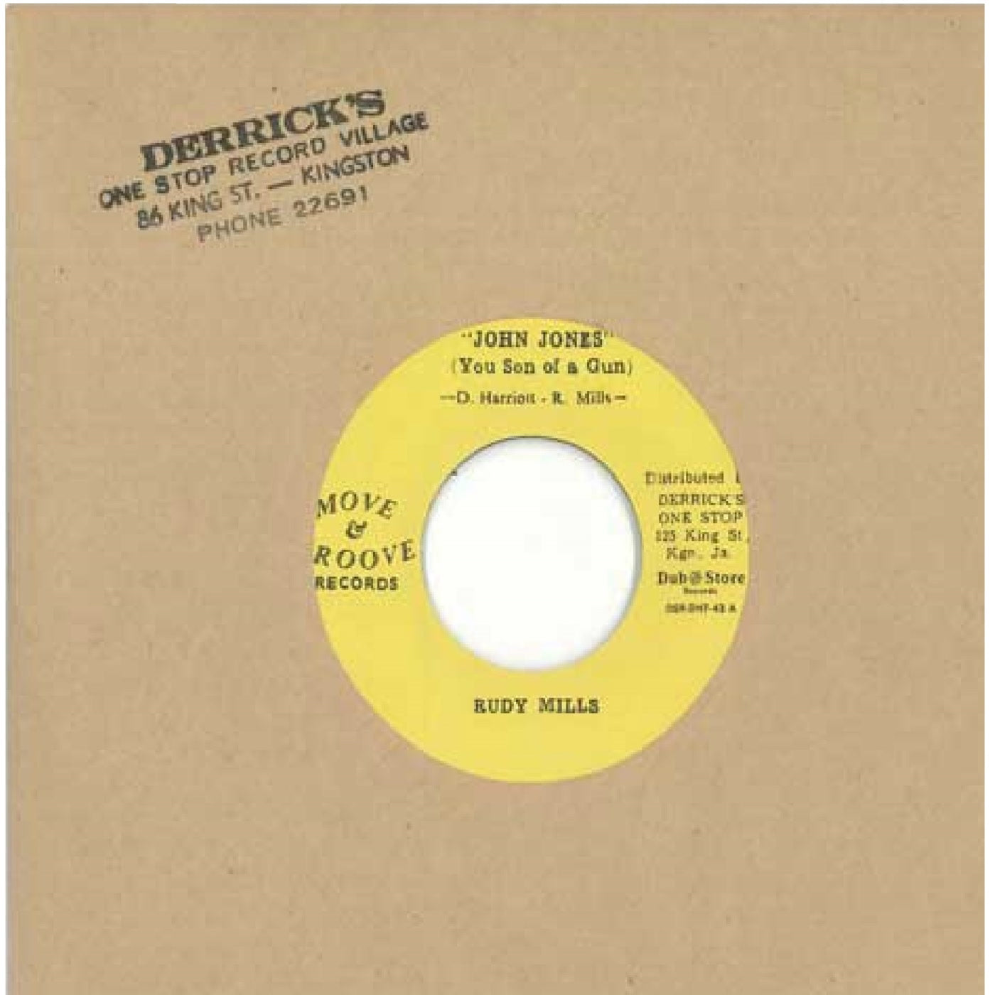 Rudy Mills - John Jones / Place Called Happiness (7")